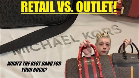 difference between michael kors outlet and retail|michael Kors Outlet store locations.